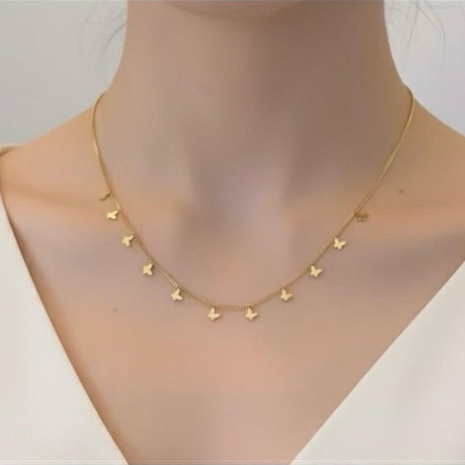 Butterfly Charms Necklace