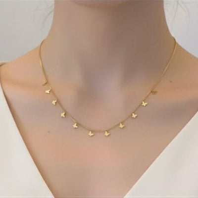 Butterfly Charms Necklace