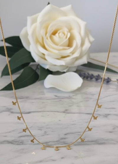 Butterfly Charms Necklace